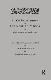Al-Kitab Al-Aqdas or The Most Holy Book book cover