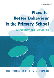 Plans for Better Behaviour in the Primary School book cover