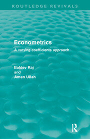 Econometrics (Routledge Revivals): A Varying Coefficents Approach book cover