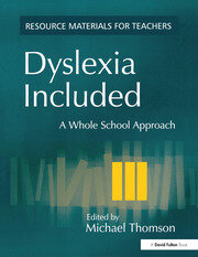 Dyslexia Included: A Whole School Approach book cover