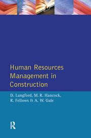 Human Resources Management in Construction book cover