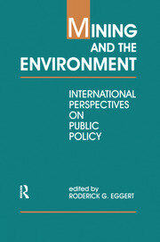 Mining and the Environment: International Perspectives on Public Policy book cover