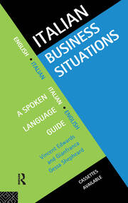 Italian Business Situations: A Spoken Language Guide book cover