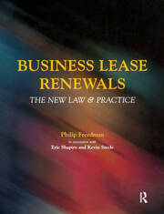 Business Lease Renewals book cover