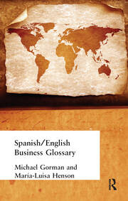 Spanish/English Business Glossary book cover