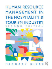 Human Resource Management in the Hospitality and Tourism Industry book cover