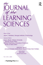 Design-based Research: Clarifying the Terms. A Special Issue of the Journal of the Learning Sciences book cover