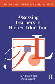 Assessing Learners in Higher Education book cover