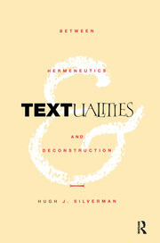 Textualities: Between Hermeneutics and Deconstruction book cover