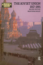 The Soviet Union 1917-1991 book cover