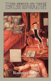 The Debate on the English Reformation book cover