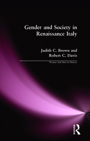 Gender and Society in Renaissance Italy book cover