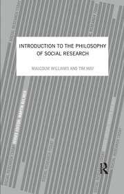 An Introduction To The Philosophy Of Social Research book cover