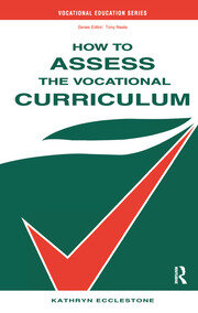 How to Assess the Vocational Curriculum book cover