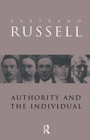 Authority and the Individual book cover