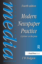 Modern Newspaper Practice: A primer on the press book cover
