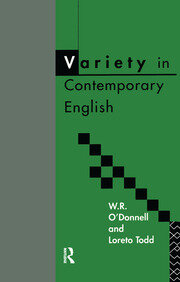 Variety in Contemporary English book cover