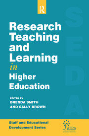 Research, Teaching and Learning in Higher Education book cover
