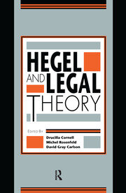 Hegel and Legal Theory book cover