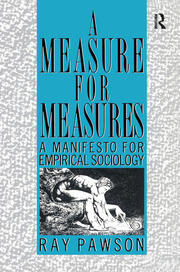 A Measure for Measures: A Manifesto for Empirical Sociology book cover