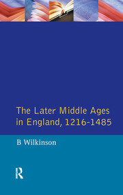 The Later Middle Ages in England 1216 - 1485 book cover
