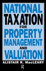 National Taxation for Property Management and Valuation book cover