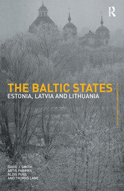 The Baltic States: Estonia, Latvia and Lithuania book cover