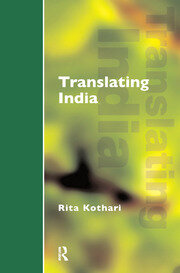 Translating India book cover