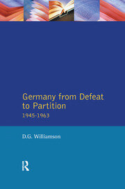 Germany from Defeat to Partition, 1945-1963 book cover