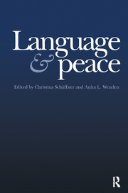 Language & Peace book cover
