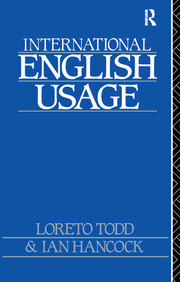 International English Usage book cover