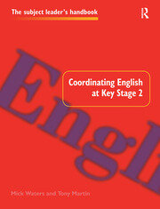 Coordinating English at Key Stage 2 book cover