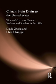 China's Brain Drain to the United States book cover