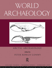 Arctic Archaeology book cover