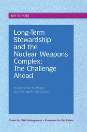 Long-Term Stewardship and the Nuclear Weapons Complex: The Challenge Ahead book cover