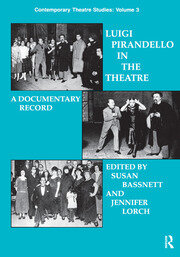Luigi Pirandello in the Theatre book cover