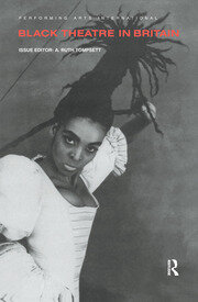 Black Theatre in Britain book cover