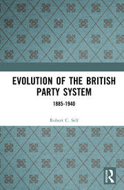 Evolution of the British Party System: 1885-1940 book cover