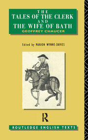 The Tales of The Clerk and The Wife of Bath book cover