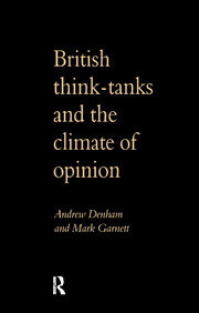 British Think-Tanks And The Climate Of Opinion book cover