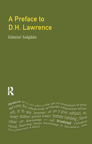 A Preface to Lawrence book cover