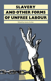 Slavery: And Other Forms of Unfree Labour book cover