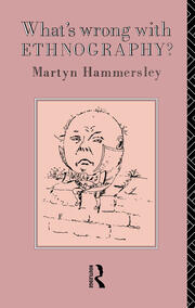 What's Wrong With Ethnography? book cover