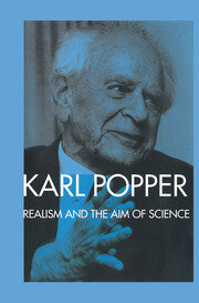 Realism and the Aim of Science: From the Postscript to The Logic of Scientific Discovery book cover