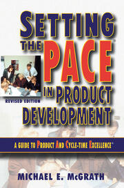 Setting the PACE in Product Development book cover