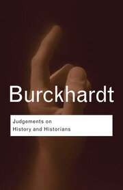 Judgements on History and Historians book cover