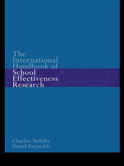The International Handbook of School Effectiveness Research book cover