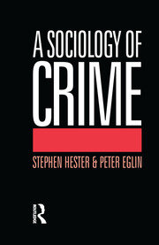 A Sociology of Crime book cover