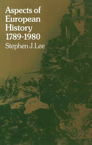 Aspects of European History 1789-1980 book cover