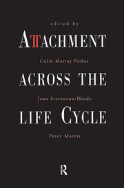 Attachment Across the Life Cycle book cover